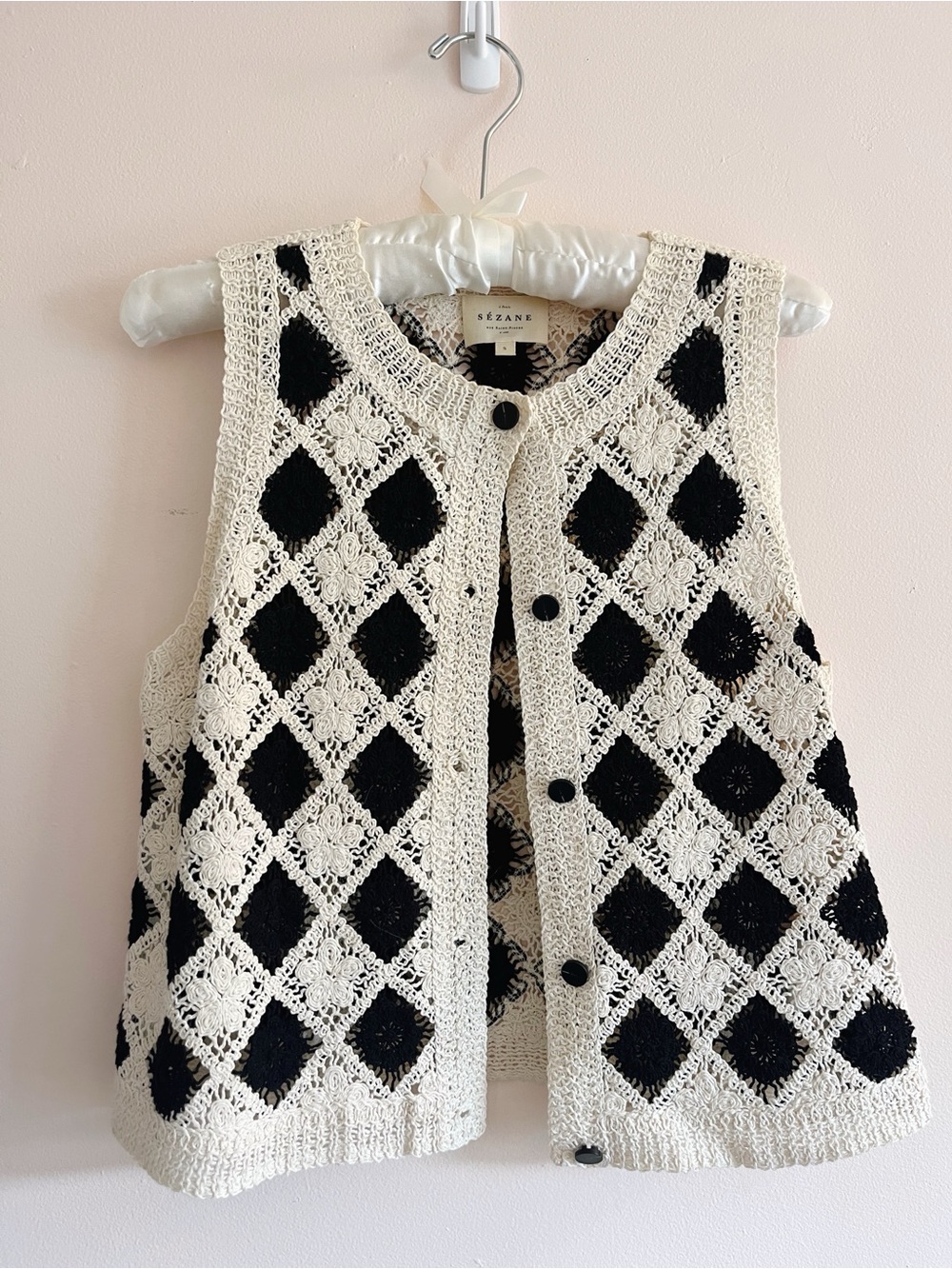 Sezane Ron Top Vest S - Picture 2 of 5
